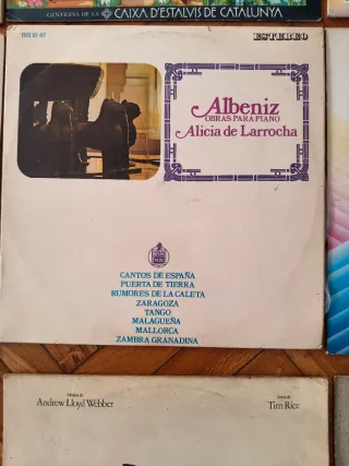 Lote 9 Vinilos Clásica, Musical y Compilaciones
