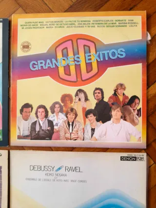 Lote 9 Vinilos Clásica, Musical y Compilaciones