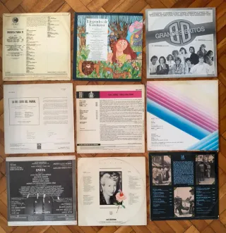 Lote 9 Vinilos Clásica, Musical y Compilaciones