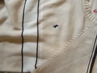 Jersey Polo Ralph Lauren Beige Rayas