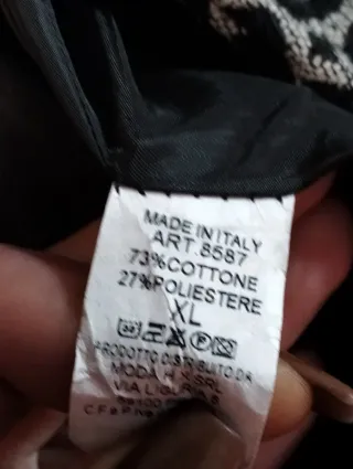 Blazer donna fantasia geometrica