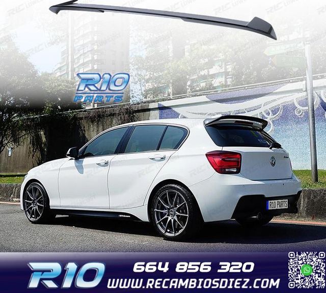 ALERON BMW F20 F21 11-15 LOOK M PERFORMANCE NEGRO BRILLO