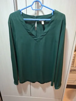 Blusa verde Springfield talla L
