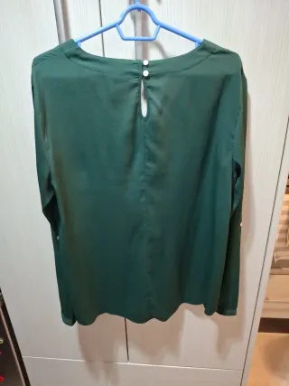 Blusa verde Springfield talla L
