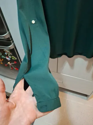 Blusa verde Springfield talla L