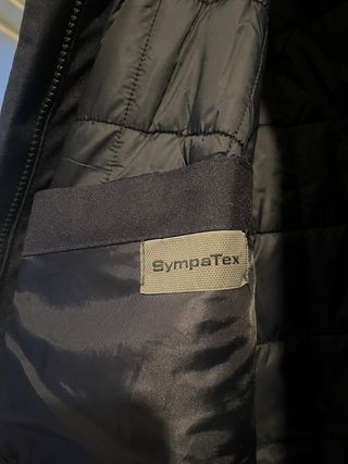 Chaqueta Bomberos Negra y Amarilla