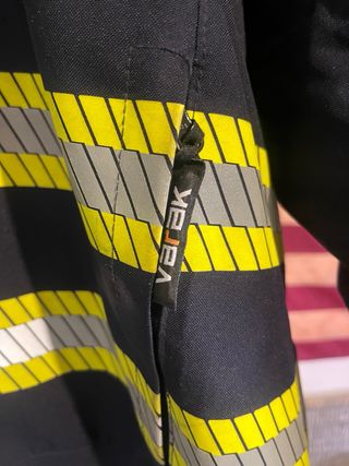 Chaqueta Bomberos Negra y Amarilla