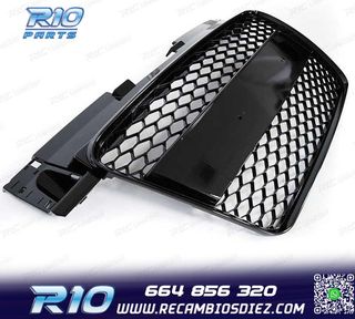 PARRILLA AUDI TT 8J 06-14 LOOK RS NEGRO BRILLO