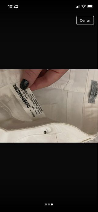 Pantalón mujer blanco