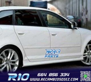 TALONERAS AUDI A3 8PA SPORTBACK 03-11 LOOK S3