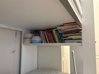 Litera con cama nido Kenay Home (sin colchones)