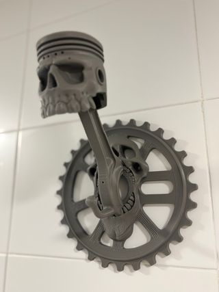 Soporte Casco Moto: Pistón y Plato