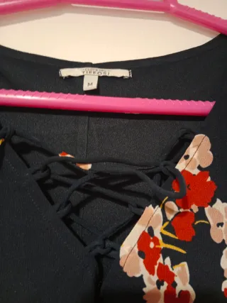 Vestido floral talla M