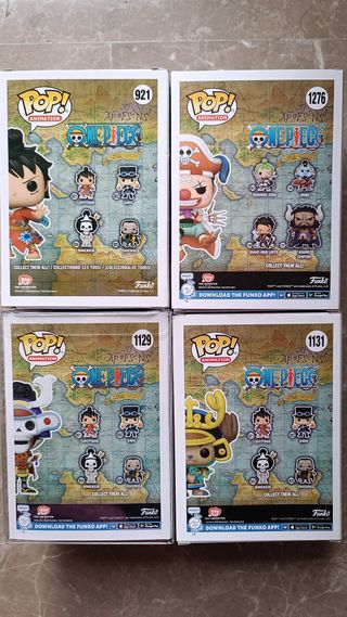 Funko Pop! One Piece - Set 4 Figure