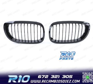 PARRILLAS BMW E46 COUPE CABRIO 03-06 NEGRO BRILLO