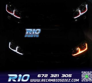 FAROS VOLKSWAGEN VW GOLF 6 08-13 LOOK GTI GOLF 7 DINAMICOS