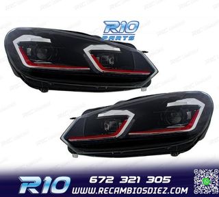 FAROS VOLKSWAGEN VW GOLF 6 08-13 LOOK GTI GOLF 7 DINAMICOS