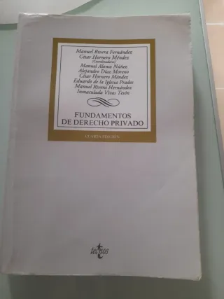 Fundamentos de Derecho Privado