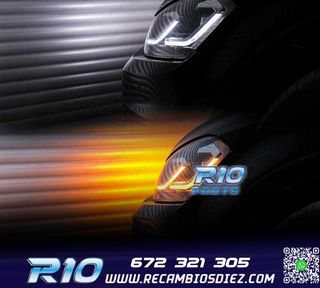 FAROS FULL LED DINAMICOS VOLKSWAGEN VW GOLF 7.5 17-19 LOOK R