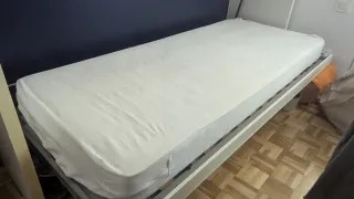 Cama abatible individual plegable