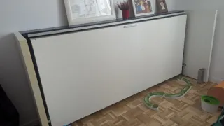 Cama abatible individual plegable