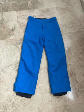 Pantalón de esquí azul 11-12 años