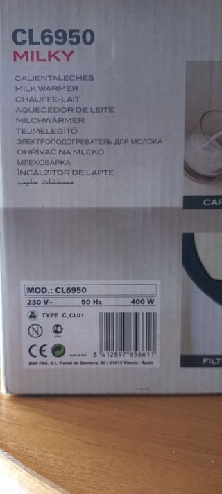 Ufesa Milky CL6950 Calentador Leche
