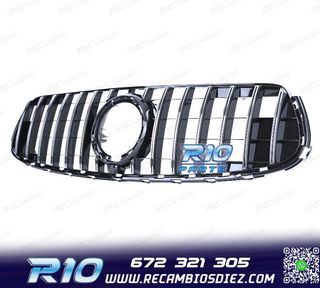 PARRILLA MERCEDES CLASE GLC X253 SUV 20- AMG NEGRO CROMO