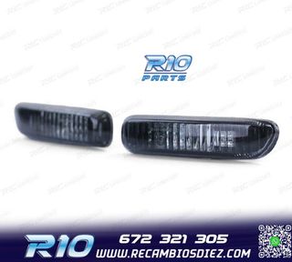 INTERMITENTES LATERALES BMW E46 98-05 CRISTAL CLARO NEGRO
