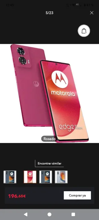 Motorola Edge 50 Fusion Rosa
