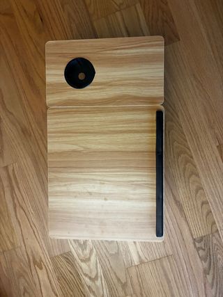 Mesa Cama/Sofá Plegable Madera y Metal