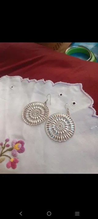 Orecchini vintage smaltati