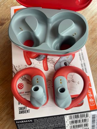 Auriculares JBL Endurance Peak3 Rojos EN GARANTÍA