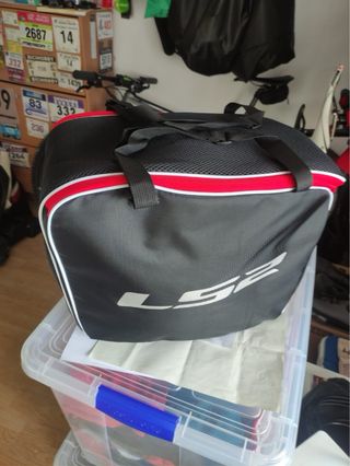 Casco LS2 Enduro Motocross Negro Verde