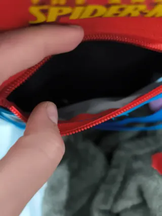 Bolsito Spiderman Rojo y Azul