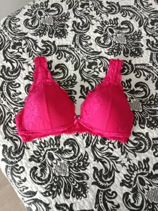 Sujetador Calvin Klein Rosa Encaje