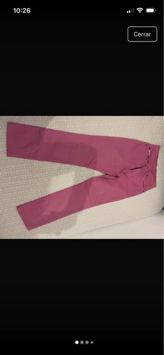 Pantalón mujer rosa