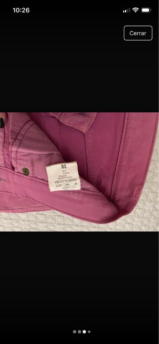 Pantalón mujer rosa