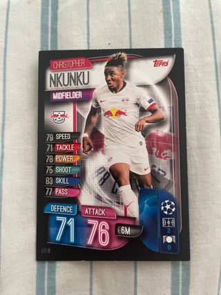 Carta Topps Champions League Christopher Nkunku