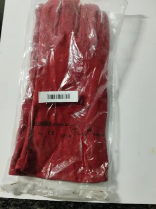 Casco +impermeable +guantes para  desbrozadora