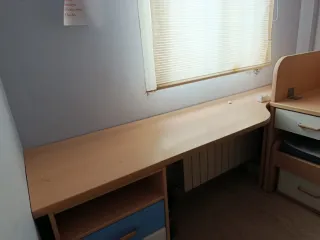 Dormitorio,cama doble  nido juvenil con cajones