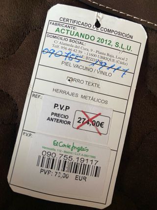 Bolso para ordenadorPortátil Cuero y ante