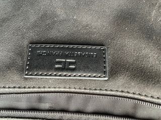 Borsa Elisabetta Franchi Logo marrone Nero