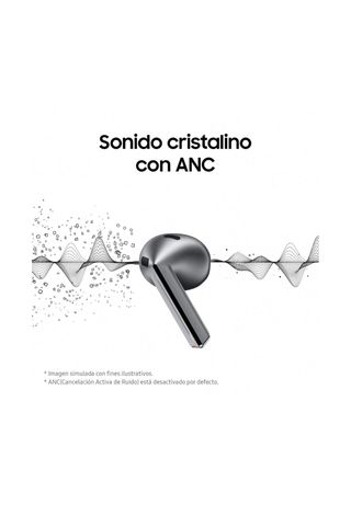 Auriculares Samsung Galaxy Buds 3 Gris/Plata