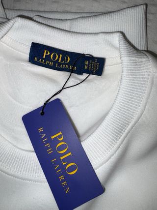 Sudadera Polo Ralph Lauren Blanca