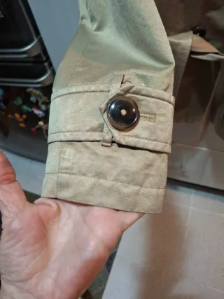 Trench CAROLL Beige/Verde Talla 40/42