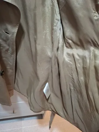 Trench CAROLL Beige/Verde Talla 40/42