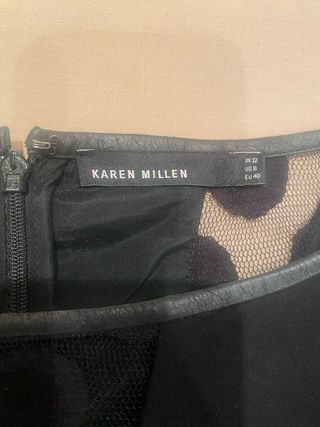 Vestido elegante Karen Millen negro