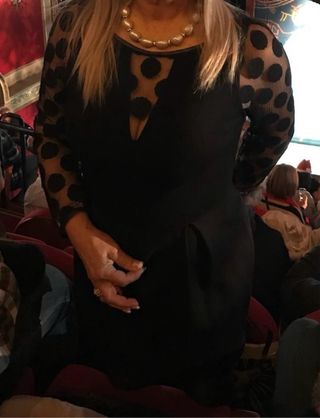 Vestido elegante Karen Millen negro