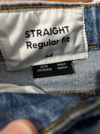 vaquero H&M Straight Regular Fit -leer descripcion